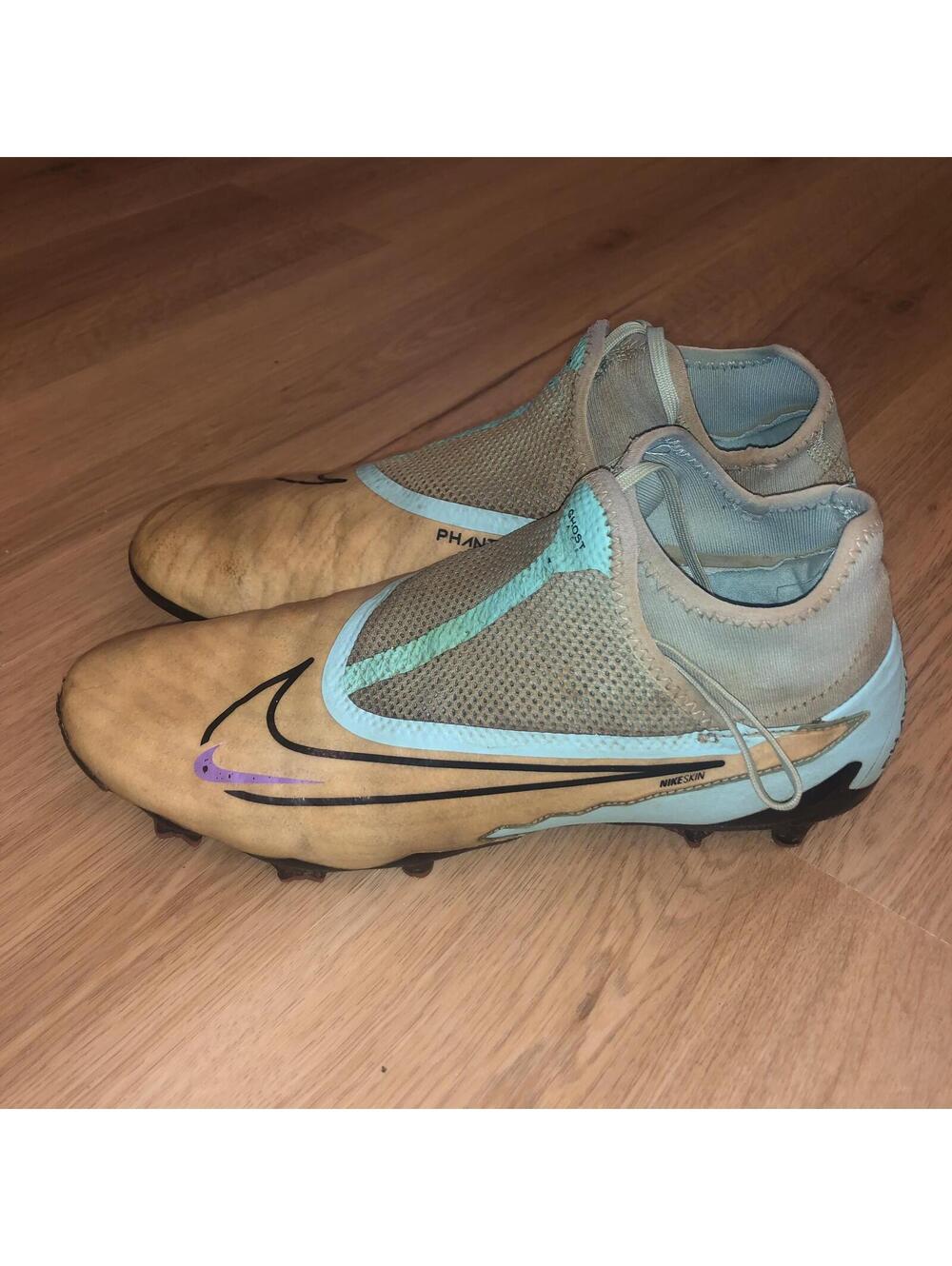 NIKE PHANTOM PRO GX DYNAMIC FIT FG PEAK READY PACK BLUE MENS CLEATS SIZE 9.5